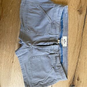 Hollister Gray Cargo Shorts Relaxed Fit